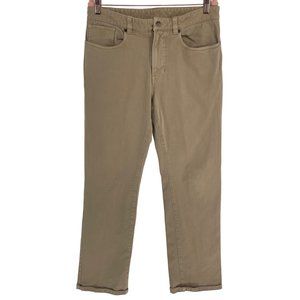Men's Size 32 Tan Denim Jean Straight-Leg Pants